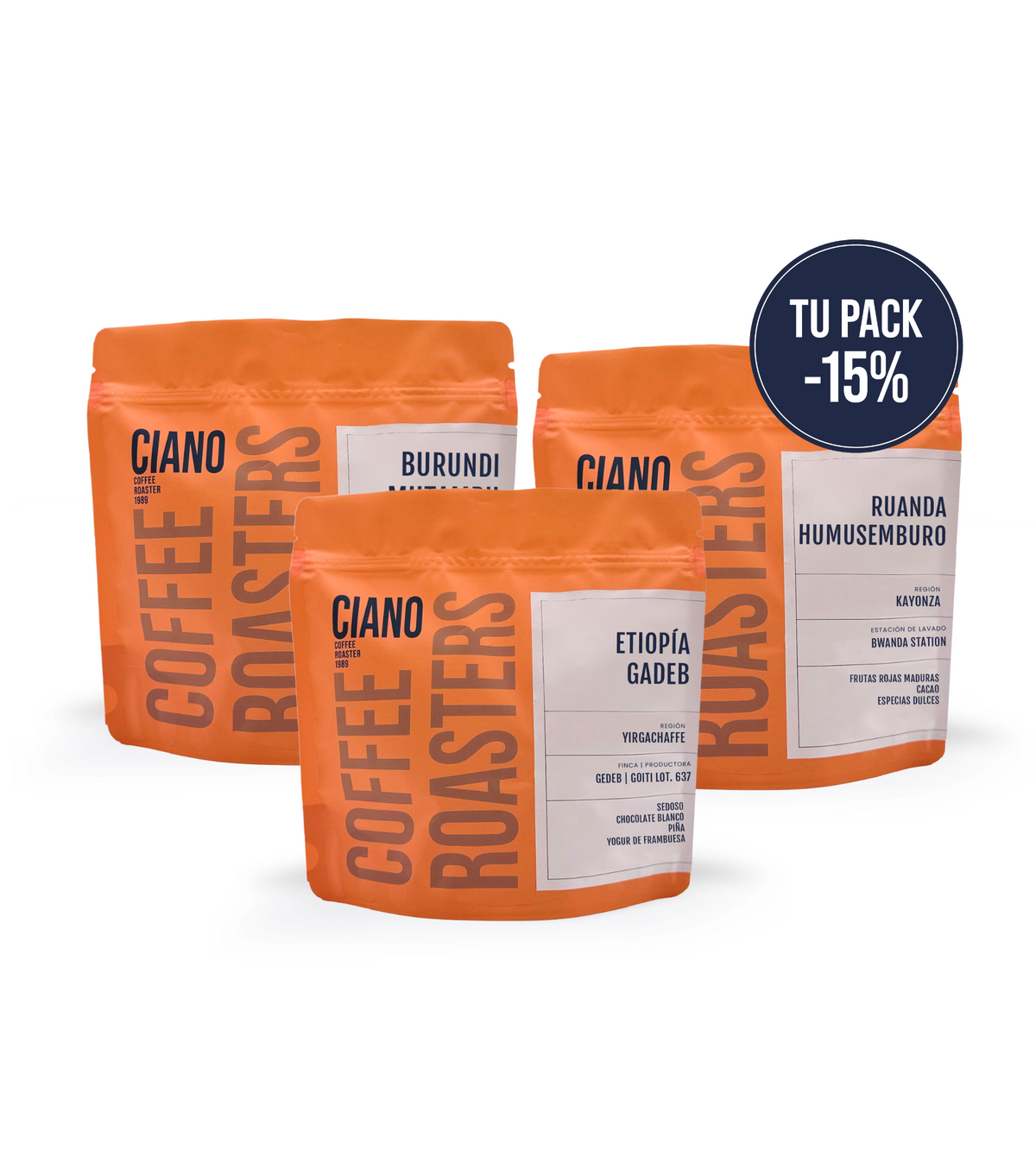 Pack Cafés de Origen Único