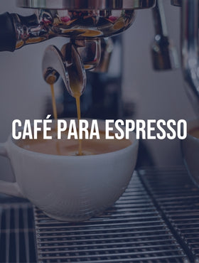 Botón para categoría de café ideal para preparar en máquina espresso
