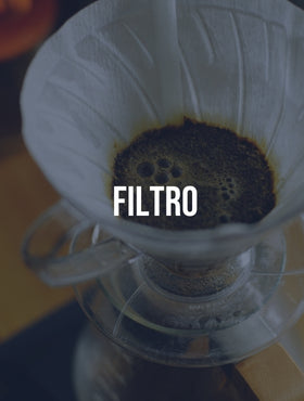 Botón para categoría de café pensado para métodos de filtrado como V60 o Chemex