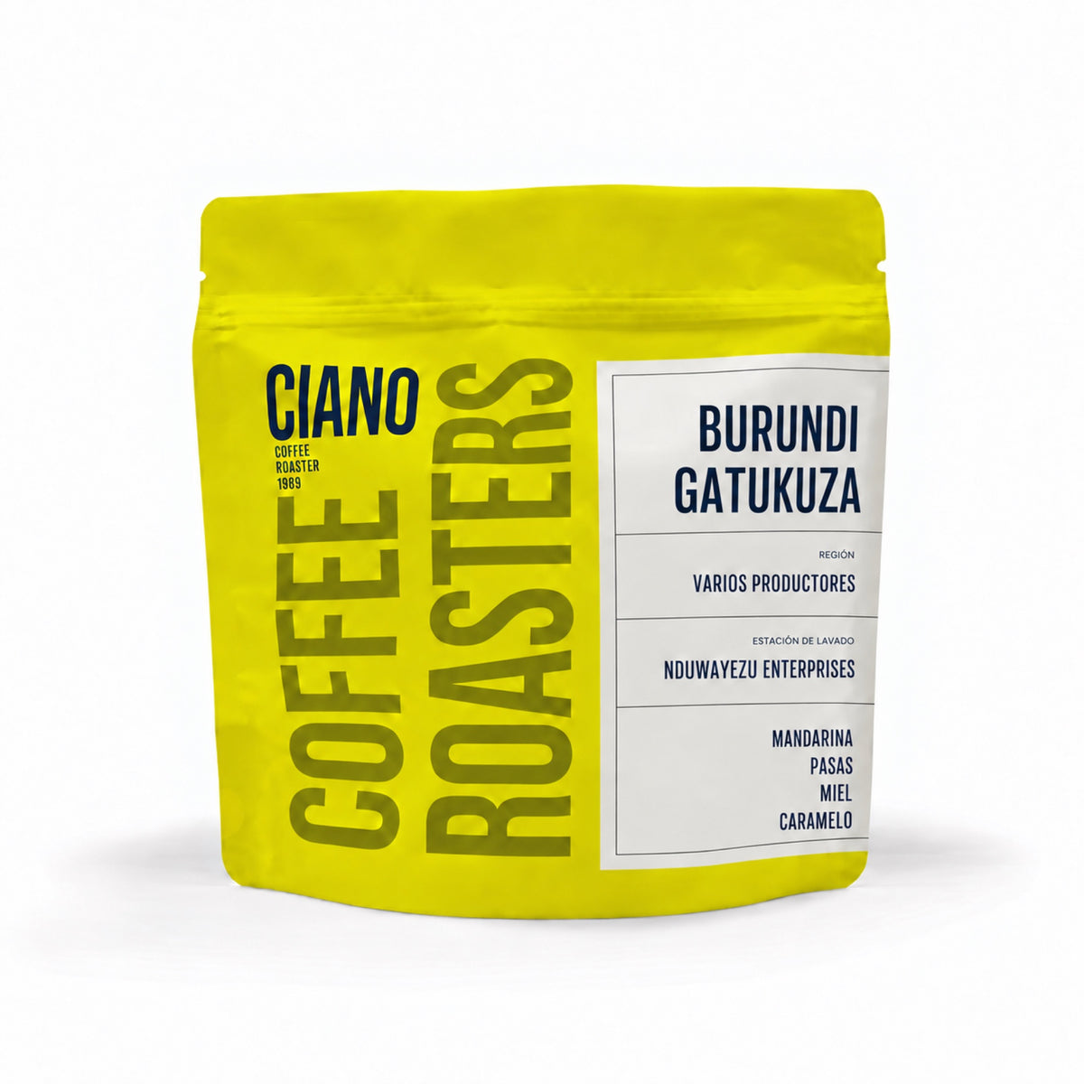 Bolsa de café Ciano Burundi Gatukuza · ciano2026