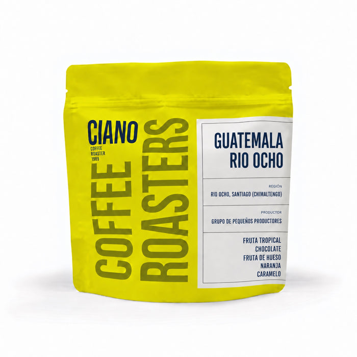 Bolsa de café Ciano Guatemala Rio Ocho · ciano2026