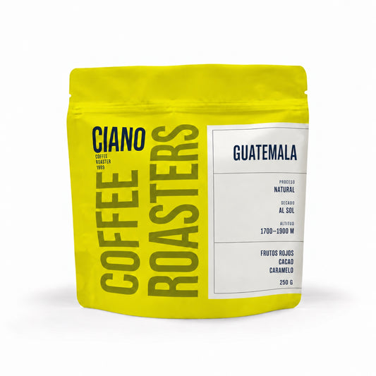 Bolsa de café Ciano Guatemala · ciano2026