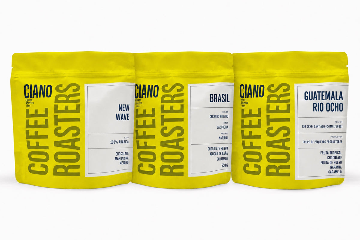 Las bolsas de Ciano en tres pasos