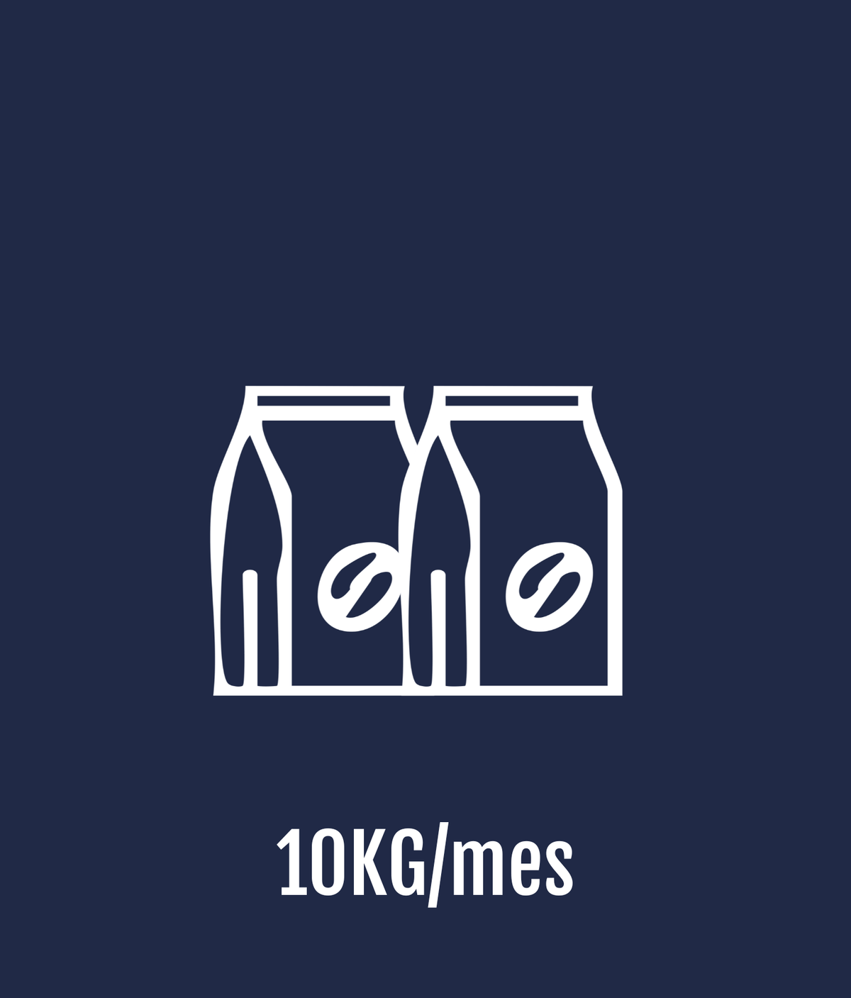 Suscripción de café para oficinas, 10 kg al mes