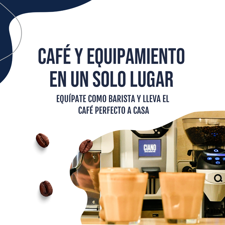 Banner de la tienda online de café en versión desktop, descubre y compra café de especialidad fácilmente